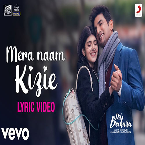 lyrics of song Mera Naam Kizie