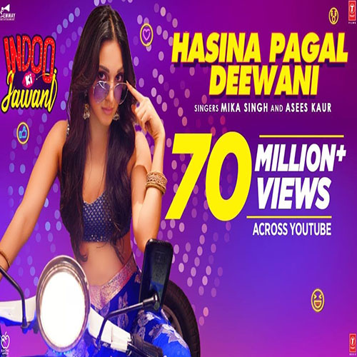 lyrics of song Hasina Pagal Deewani